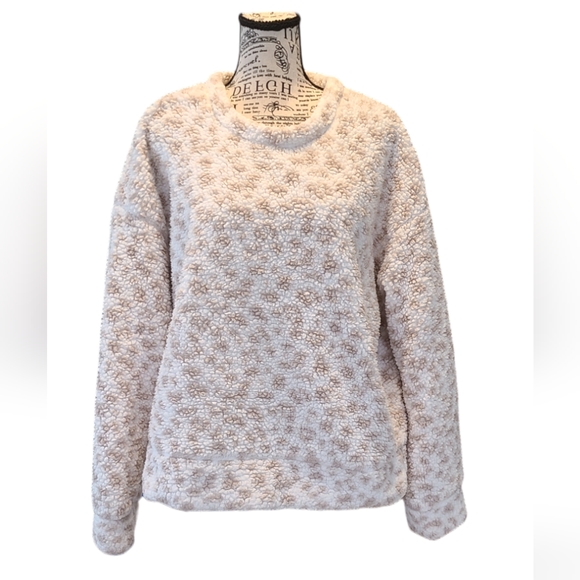 Fleece Spotted Pullover Size XL - Picture 1 of 7